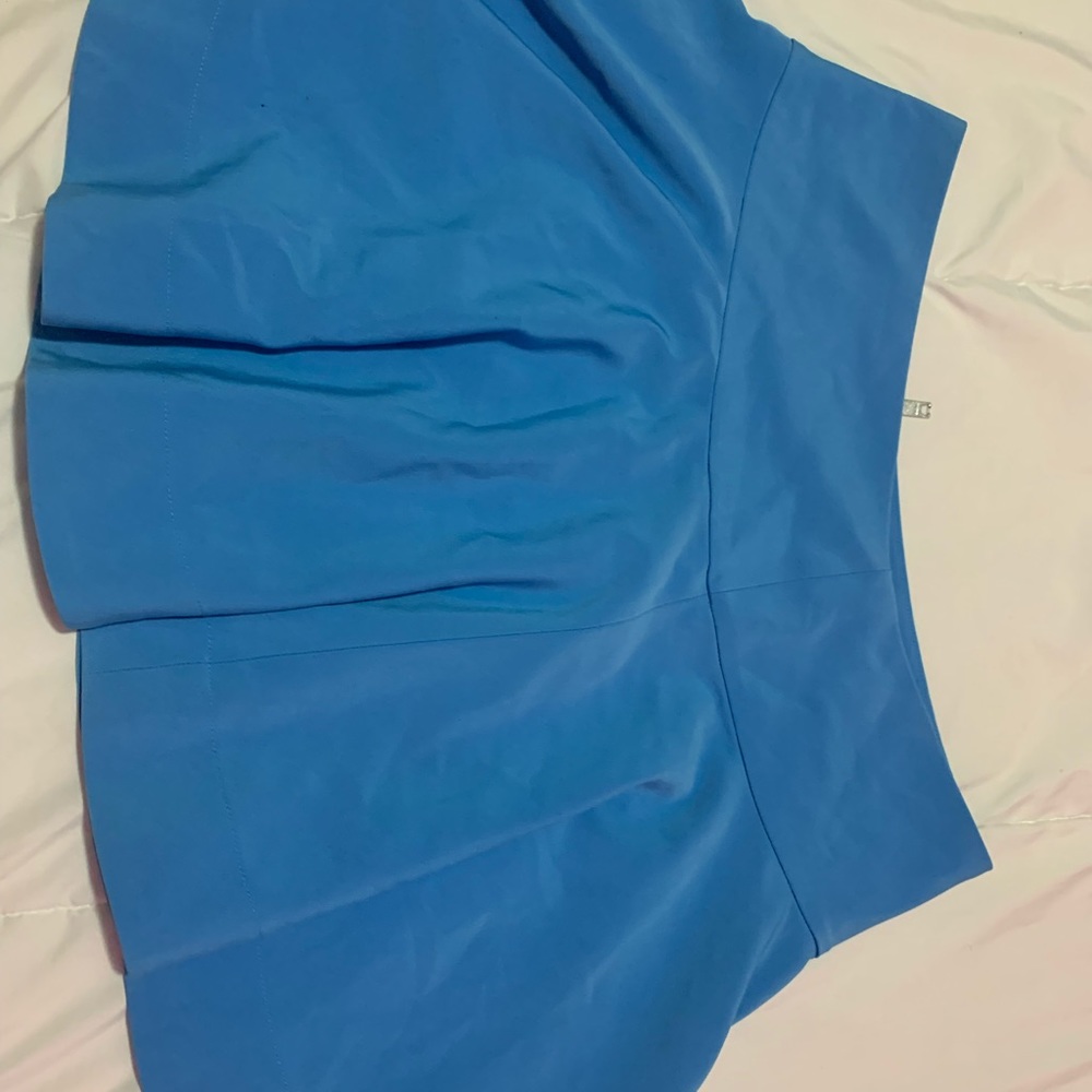 Blue tennis skirt